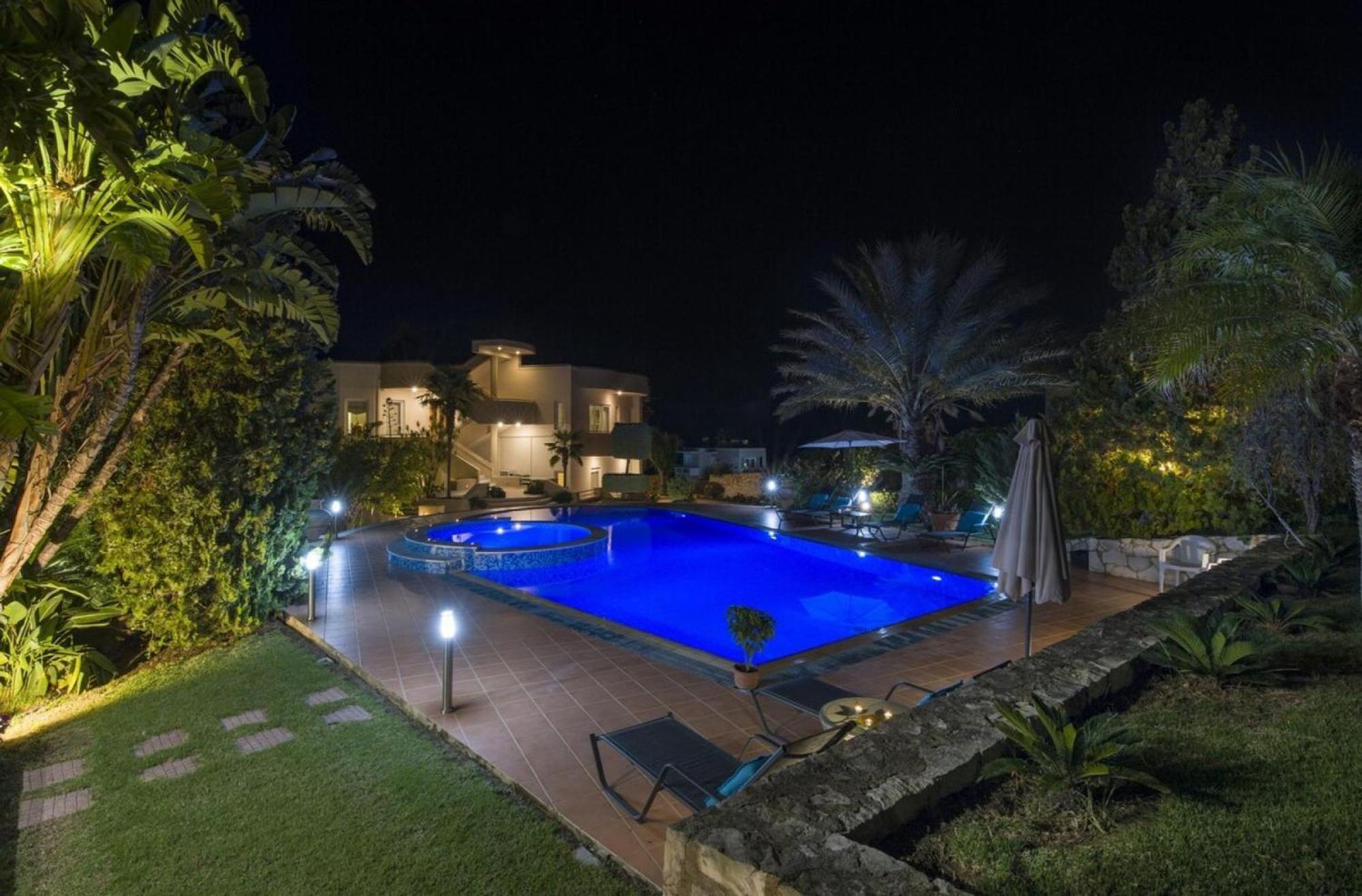 Villa Elina Luxury Residence Сталос Экстерьер фото