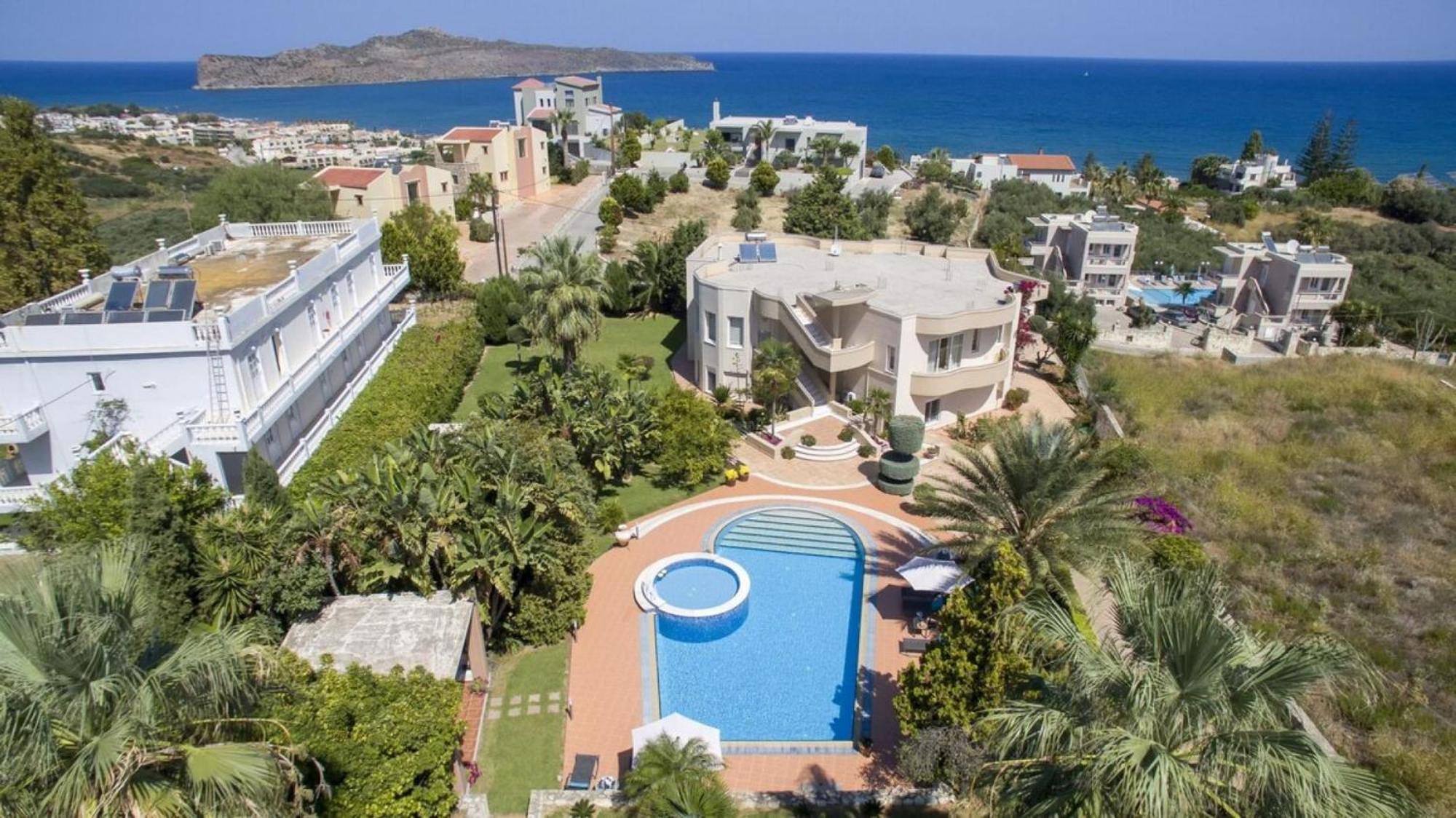 Villa Elina Luxury Residence Сталос Экстерьер фото